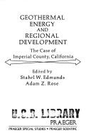 Cover of: Geothermal energy and regional development by Stahrl W. Edmunds