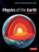 Cover of: Physics of the earth by F. D. Stacey