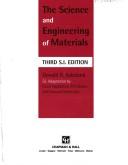The science and engineering of materials by Donald R. Askeland, Paul Porgess, Ian Brown, Pradeep P. Phulé 