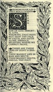 Cover of: In Memoriam by Alfred Lord Tennyson