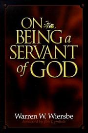 On being a servant of God | Open Library