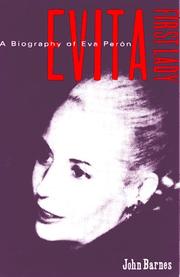 Cover of: Evita - First Lady by John Barnes