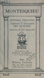 Lettres Persanes Open Library