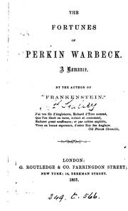 Cover of: The  fortunes of Perkin Warbeck by Mary Shelley