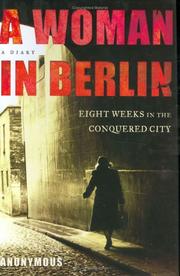 Cover of: A Woman in Berlin by Anonymous