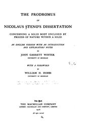 Dissertation is prodromus