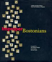 Cover of: Improper Bostonians by History Project