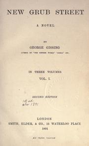 Cover of: New Grub Street by George Gissing