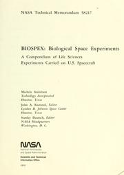 BIOSPEX, Biological space experiments