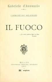 Il fuoco | Open Library