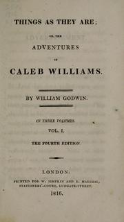 Cover of: Caleb Williams by William Godwin