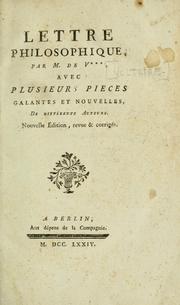 lettre philosophique voltaire