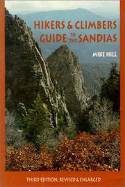 Cover of: Hikers and climbers guide to the Sandias by Hill, Mike