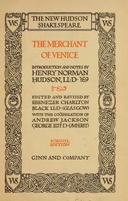 Cover of: Merchant of Venice by William Shakespeare