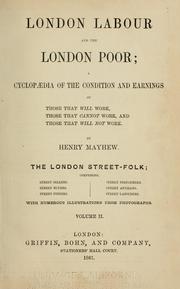 London Labour And The London Poor Open Library