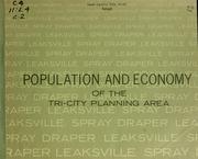 Population and economy of the tri-city planning area