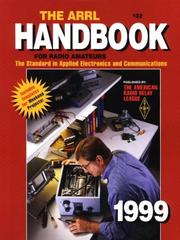 Cover of: 1999 The Arrl Handbook for Radio Amateurs (Arrl Handbook for  Radio Amateurs) by Paul Danzer