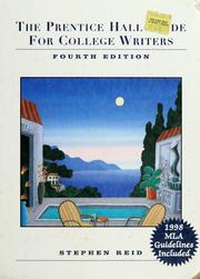 The Prentice Hall guide for college writers par Stephen Reid, Kate Chopin