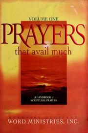 Prayers that avail much by Germaine Copeland