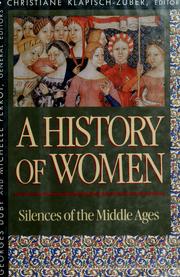 Cover of: A history of women in the West by Georges Duby