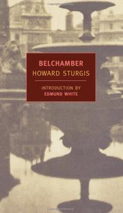 Cover of: Belchamber by Howard Overing Sturgis