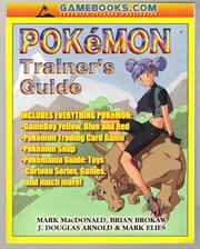 Pokémon Trainer's Guide | Open Library