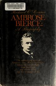 Cover of: Ambrose Bierce by Richard O'Connor
