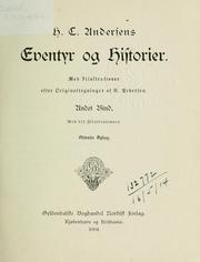 Cover of: Eventyr og historier by Hans Christian Andersen