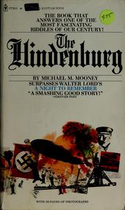 The Hindenburg. by Michael Macdonald Mooney