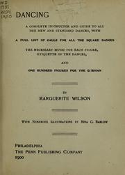 Cover of: Dancing by Marguerite Wilson