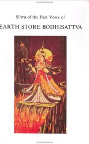 Cover of: Sutra of the past vows of Earth Store Bodhisattva by Hsüan Hua