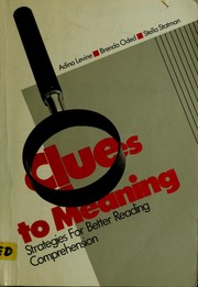 Clues to Meaning by Adina Levine