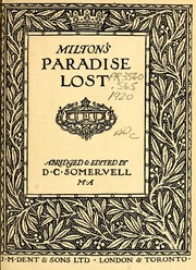 Milton's Paradise Lost | Open Library