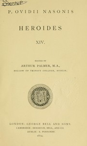 Heroides by Ovid