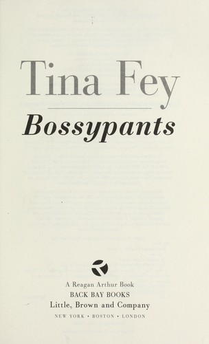 bossy pants by tina fey