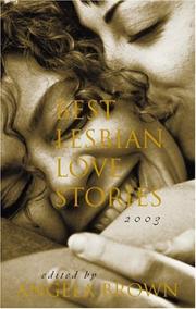 Best lesbian love stories 2003