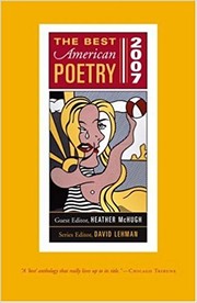 Cover of: The Best American Poetry 2007 by Heather McHugh, David Lehman