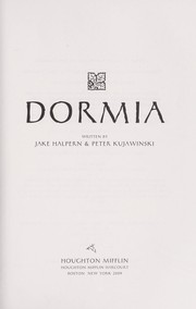 Dormia by Jake Halpern