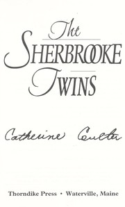 Cover of: The Sherbrooke twins [text (large print)] by Catherine Coulter