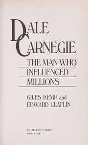 Dale Carnegie by Giles Kemp, Kemp Giles