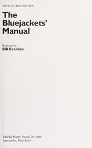 Cover of: The Bluejackets' Manual by B. Beardon