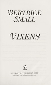 Vixens (Skye's Legacy.) by Bertrice Small
