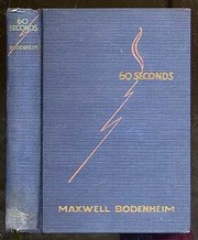 Sixty seconds by Bodenheim, Maxwell