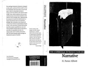 An introduction to narrative by H. Porter Abbott