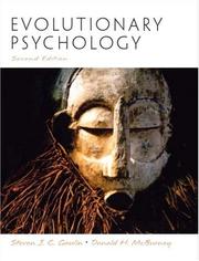 Evolutionary psychology by Steven J. C. Gaulin, Donald H. McBurney