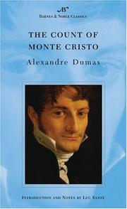 Cover of: The Count of Monte Cristo (Barnes & Noble Classics) by Alexandre Dumas