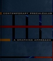 Contemporary precalculus by Thomas W. Hungerford