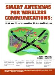 Cover of: Smart antennas for wireless communications by Joseph Liberti, Theodore S. Rappaport