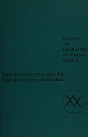 The advancing South by James G. Maddox