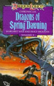Cover of: Dragons of Spring Dawning by Margaret Weis, Tracy Hickman, Andrew Dabb